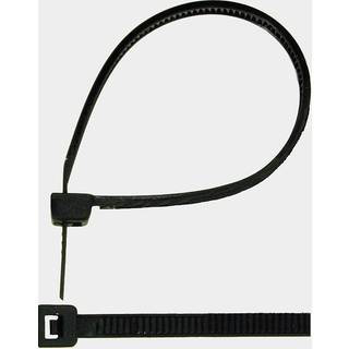 Kabelstrip, 4.5 mm x 200 mm, 20-pak, sort