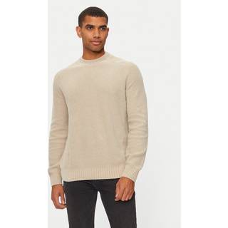 BOSS Amarson Knit Jumper Beige