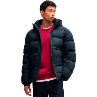 BOSS Orange Herren Steppjacke blau