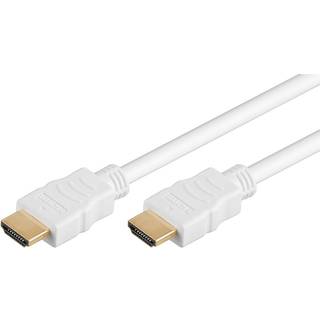 Goobay High Speed HDMI -kabel - 3m - Hvid