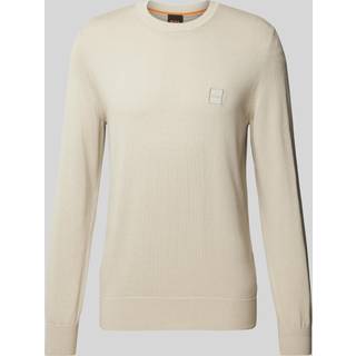 BOSS Kanovano Knit Jumper Beige