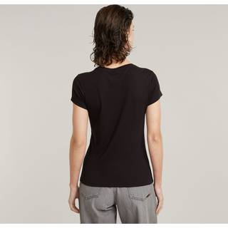 Eyben Slim V-Neck Top 2.0 - Black - Women