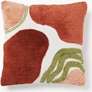 Håndtuftet pudebetræk Coraline med pynt