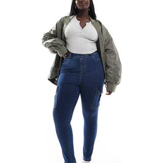 Yours Curve Yours Curve Cargobukser Pocket Jeans