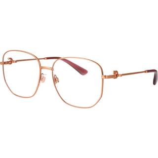 Dolce & Gabbana Kvinde DG1356 1298 Optiske stel Stål Guld Transparent Pantos Normal