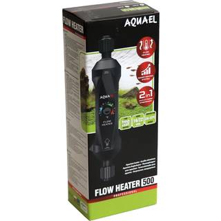 Aquael Flow Heater 2.0 – 500W Gennemstrømningsvarmer til Akvarier (300–1000 L)