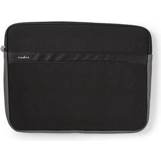 Nedis Notebook Computertaske i neopren, 15-16" - Sort/Antracit