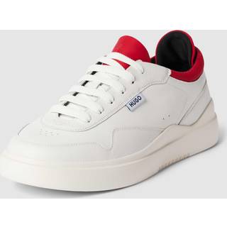 HUGO Herren Sneaker weiß Glattleder - weiß