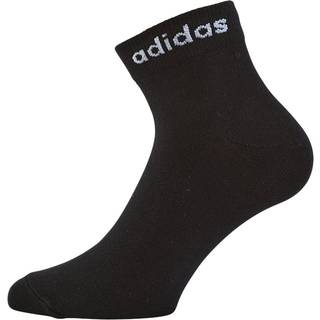 Think Linear Ankle sokker, 3 par - Black / White - 46-48