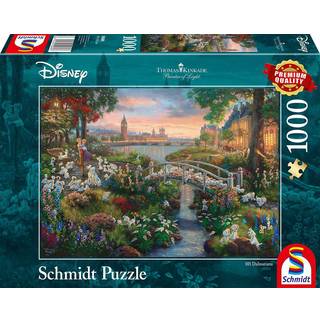 Schmidt Puzzle Thomas Kinkade: Disney 101 Dalmatians 1000 pcs