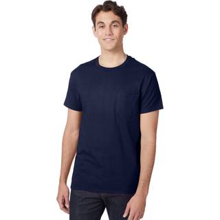 Herre Authentic -T Pocket T -shirt - Ash - S (D0102H7KWG8)