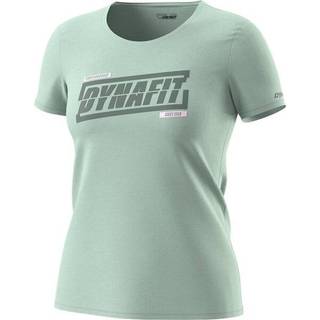 Dynafit Women's Graphic Cotton S/S Tee T-shirt Damer størrelse 40 farve turkis