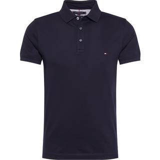 Tommy Hilfiger Herren Polo-Shirt blau Slim Fit