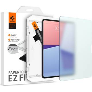 iPad Pro 13" (2024) Spigen Paper Touch EZ Fit Glas.tR Skærmbeskyttelse - Gennemsigtig