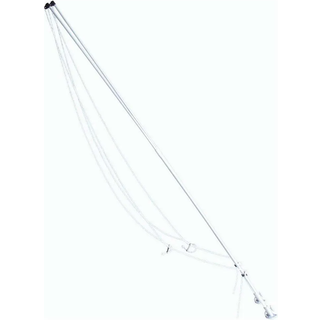 Fortøjningsstængerpakke Dock Edge Premium, 3.7 meter, til både op til 7 meter &amp; 1101 kg - 2200 kg, 2 stænger med liner samt fortøjningsreb + 2 brobeslag + glasfiber