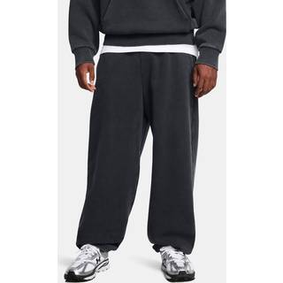 Under Armour Icon Heavyweight Fleece Wash Men's Oversized Pants Black / White XL