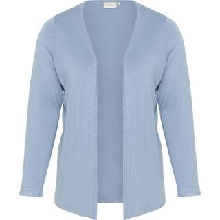 Kaffe Curve Kcfarsia Cardigan Strik 10580339 Faded Denim (SMALL)