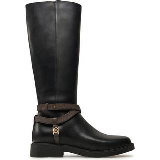 MK Abigail Leather Riding Boot - Brown - Michael Kors - EU 35
