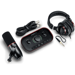 Focusrite Vocaster Two Studio Black Podcast-mixer