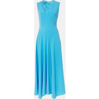 Roksanda Alma crÃªpe midi dress - blue - XL