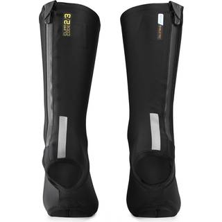 Assos RS Spring Fall P1 skoovertræk vandtæt sort - Størrelse X-Small/Small (0)