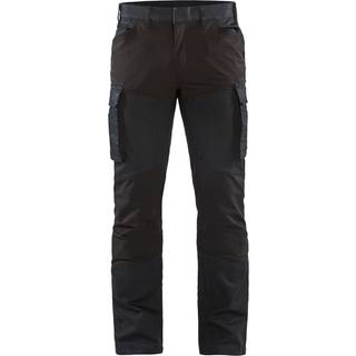 Blåkläder 1457 Service Buks denim stretch / Service Arbejdsbuks denim stretch - D108 - Marineblå/Sort