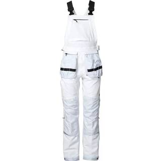 Kansas 130167 Evolve håndværker stretch overalls / Arbejdsoveralls Hvid C64