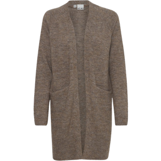 Ichi IHKAMARA Cardigan - Brun - Str M - Damer