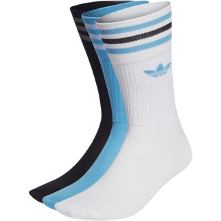 Strømper, 3 par - White / Light Blue / Black - 39-42