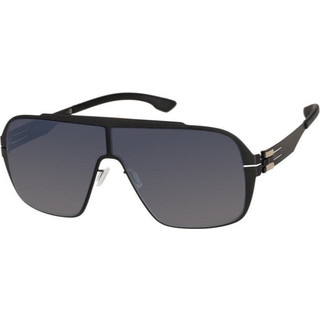 Ic! Berlin IC0015 Nash Black 66 Solbriller Mænd Black - Black - 66mm
