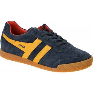 Gola Women's Harrier Suede Sneaker Damer størrelse 3 farve blå