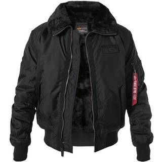 ALPHA INDUSTRIES Herren Jacke schwarz unifarben