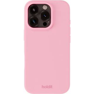 Holdit iPhone 16 Pro Soft Touch Silikone Cover - Mineral Blue