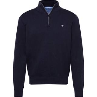 Fynch-Hatton Herren Troyer blau unifarben