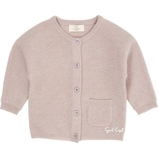 Copenhagen Colors Cashmere Classic Baby Cardigan Beige 86 cm  Beige  86 cm  Unisex