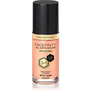 Max Factor Facefinity All Day Flawless Langtidsholdbar foundation SPF 20 Skygge 80 Bronze/ C80 Bronze 30 ml - 30 ml