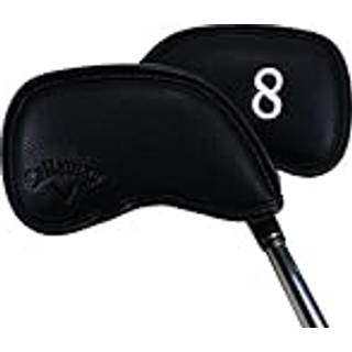 Callaway Golf Magnetic Iron Headcovers Black - Sæt med 10 jernhovedcovers for at beskytte dine golfklubber