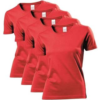 Stedman Classic Women T-shirt - Red - 3XL