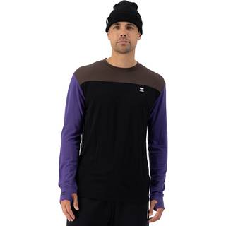 Mons Royale Yotei Long Sleeve L VIOLET/CEDAR/BLACK