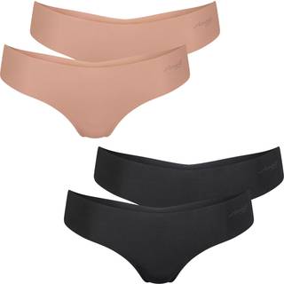 Sloggi 2-pak ZERO Modal 2.0 Hipstring Briefs - Black - Medium * Kampagne *