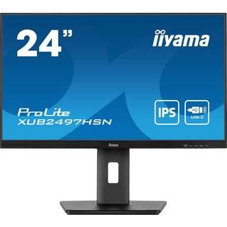 IIYAMA 24" IPS-panel,1920x1080,USB-C