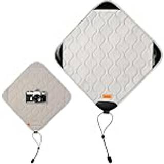 Kodak Camera Wrap St?rrelse L 38.5x38.5 cm-Vandafvisende anti-scratching og st?vfri beskyttende klud til SLR-kameratelinse (lysegr?) [et emne]