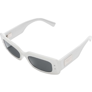 Dolce & Gabbana DG4479F Asian Fit 331287 55 Solbriller Kvinder Hvid - White - 55mm