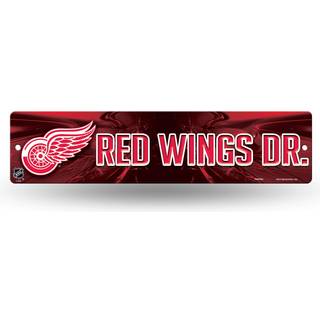 Rico HSN7801 Plastic Street Sign Detroit Red Wings