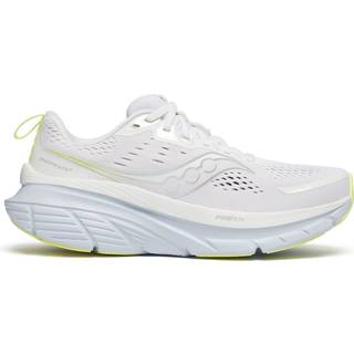 Saucony Guide 18 Stability Running Shoe Women - White, Light Blue, Size 7 - white