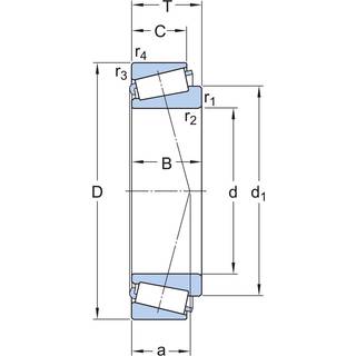 Leje SKF LM 48548/510/Q