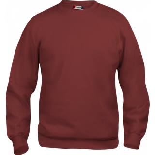 Clique 21030 Basic Roundneck / Sweatshirt / Trøje Burgundy XS