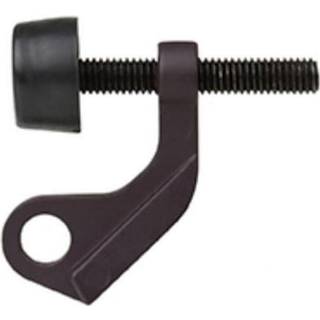 Delaney Hardware 402602- Hd H?ngsel Pin Door Stop Black