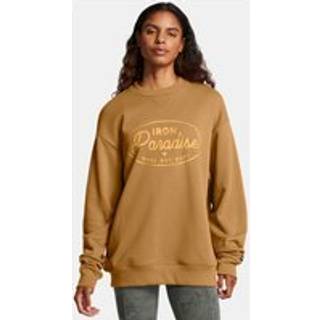 Sweatshirt Under Armour Pjt Rck HWT Crew Tools-YLW 1386444-707 Størrelse S