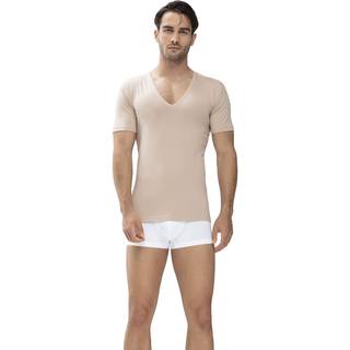Mey Herren Drunterhemd beige Mikrofaser/Funktion unifarben